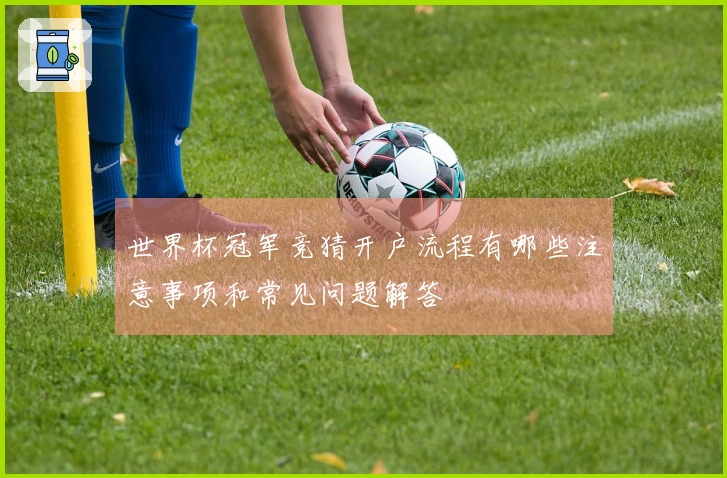 世界杯冠军竞猜开户流程有哪些注意事项和常见问题解答